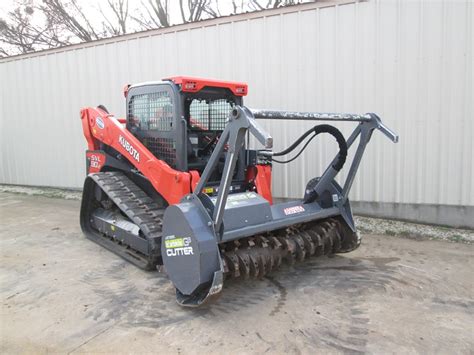 kubota skid steer grader attachment|kubota mulcher attachment.